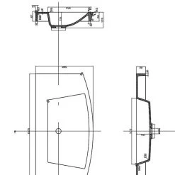 Badmöbel-Set Badmöbel Rima 5-teilig Anthrazit - Walnuss -Möbelhaus 553043686