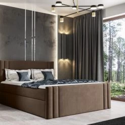 Boxspringbett CALWEM ! Pocket-Matraze , Topper 140/160/180/200 X 200 Cm Farbwahl ! 19 Boxspringbett CALWEM ! Pocket-Matraze , Topper 140/160/180/200 X 200 Cm Farbwahl ! -Möbelhaus 554050867