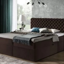 Boxspringbett Charmen ! Pocket-Matraze , Topper 140/160/180/200 X 200 Cm Farbwahl -Möbelhaus 554052825