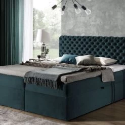 Boxspringbett Charmen ! Pocket-Matraze , Topper 140/160/180/200 X 200 Cm Farbwahl -Möbelhaus 554052832