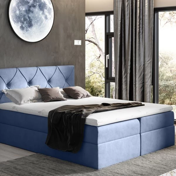 Boxspringbett CREDO - Pocket-Matraze , Topper 140/160/180/200 X 200 Cm Farbwahl ! 13 Boxspringbett CREDO - Pocket-Matraze , Topper 140/160/180/200 X 200 Cm Farbwahl ! – Bild 11