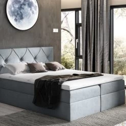 Boxspringbett CREDO - Pocket-Matraze , Topper 140/160/180/200 X 200 Cm Farbwahl ! 27 Boxspringbett CREDO - Pocket-Matraze , Topper 140/160/180/200 X 200 Cm Farbwahl ! -Möbelhaus 554203860