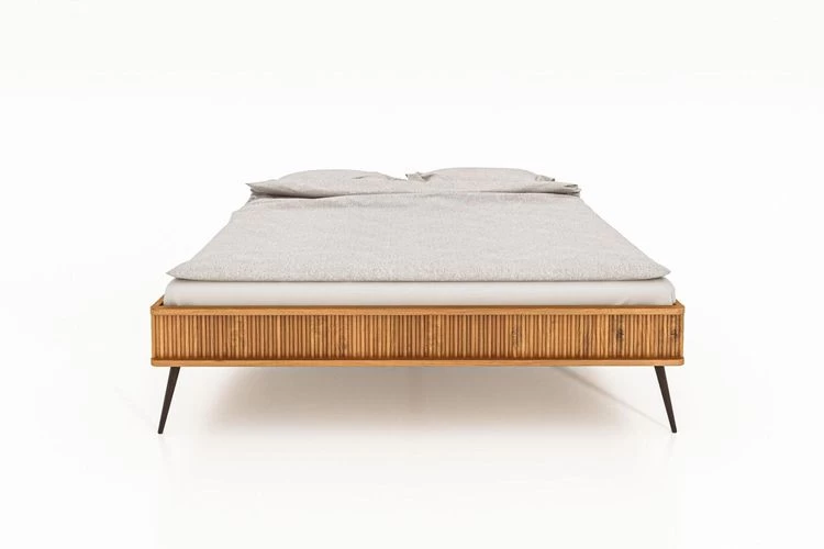 Bett Tula 3 Aus Kernbuche Massiv 140x200 Cm Ohne Kopfteil Mit Metallbeinen 3 Bett Tula 3 Aus Kernbuche Massiv 140x200 Cm Ohne Kopfteil Mit Metallbeinen