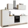 Küche Küchenzeile Küchenblock 270cm Weiss Individuell Stellbar Mit Arbeitsplatte -Möbelhaus 558208827