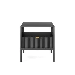 Moderner Weiß Nachttisch Für Schlafzimmer, Wohnzimmer-Nova S54 21 Moderner Weiß Nachttisch Für Schlafzimmer, Wohnzimmer-Nova S54 -Möbelhaus 558508269