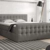 Boxspringbett Schlafzimmerbett Pumikas LUX Mit Bettkästen Bonell-Matratze Und Topper