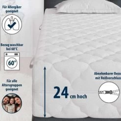 Taschenfederkernmatratze »Rio«, MSA, 24 Cm Hoch, 512 Federn, Wendematratze Mit -Möbelhaus 560334537