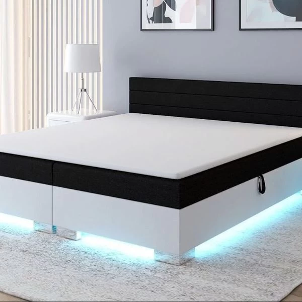 VASATI Boxspirngbett 140/160/180 Mit Led Matratze Topper Angebot 8 VASATI Boxspirngbett 140/160/180 Mit Led Matratze Topper Angebot – Bild 6