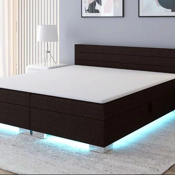 VASATI Boxspirngbett 140/160/180 Mit Led Matratze Topper Angebot 10 VASATI Boxspirngbett 140/160/180 Mit Led Matratze Topper Angebot – Bild 8