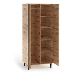 Kleiderschrank Laura Garderobe Schrank Mehrzweckschrank Hochschrank Schlafzimmer -Möbelhaus 563474012