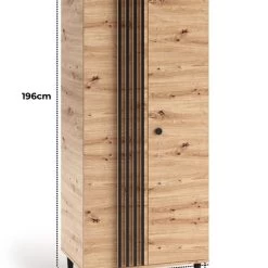 Kleiderschrank Laura Garderobe Schrank Mehrzweckschrank Hochschrank Schlafzimmer -Möbelhaus 563474018