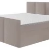 Boxspringbett STAR Mit Fußteil, Bonell-Matratze + Topper Mit 2 Bettkästen -Möbelhaus 563858462