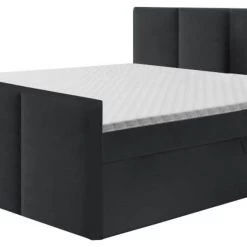 Boxspringbett STAR Mit Fußteil, Bonell-Matratze + Topper Mit 2 Bettkästen -Möbelhaus 563858469