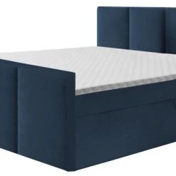 Boxspringbett STAR Mit Fußteil, Bonell-Matratze + Topper Mit 2 Bettkästen -Möbelhaus 563858472