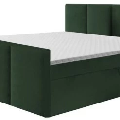 Boxspringbett STAR Mit Fußteil, Bonell-Matratze + Topper Mit 2 Bettkästen -Möbelhaus 563858477