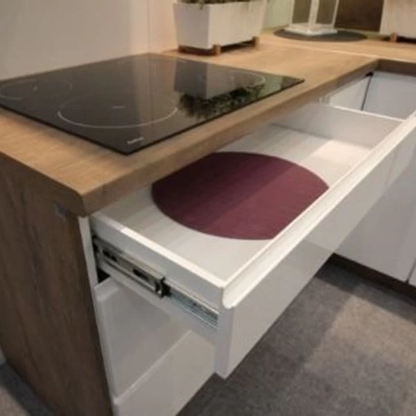 Küche Eckküche Weiss Hochglanz Lackiert - Soft Close - Individuell Stellbar 5 Küche Eckküche Weiss Hochglanz Lackiert - Soft Close - Individuell Stellbar – Bild 3