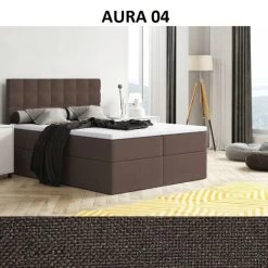 Boxspringbett MERA Farbwahl , Topper Federkern 140/160/180 X 200 Cm Farbwahl -Möbelhaus 567622620