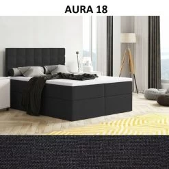 Boxspringbett MERA Farbwahl , Topper Federkern 140/160/180 X 200 Cm Farbwahl -Möbelhaus 567622638