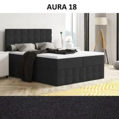 Boxspringbett MERA Premium Farbwahl , Topper Federkern 140/160/180 X 200 Cm Farbwahl -Möbelhaus 567624925