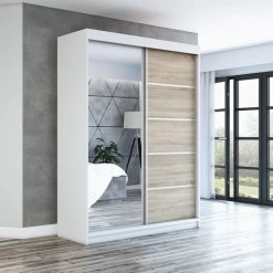 Schwebetürenschrank Kleiderschrank GAP 160 Cm -Möbelhaus 569587801