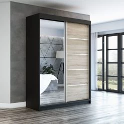 Schwebetürenschrank Kleiderschrank GAP 160 Cm -Möbelhaus 569587809