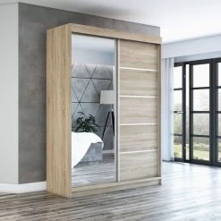 Schwebetürenschrank Kleiderschrank GAP 160 Cm -Möbelhaus 569587814