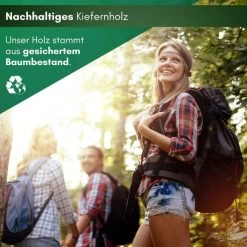 Felino® Toilettenpapierhalter Klopapierhalter Halterung Aus Holz OHNE Bohren -Möbelhaus 569714611