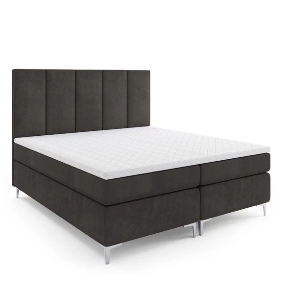 Boxspringbett LAHTI II Farbwahl, Topper 120/140/160/180/200 X 200 Cm Farbwahl! 3 Boxspringbett LAHTI II Farbwahl, Topper 120/140/160/180/200 X 200 Cm Farbwahl!
