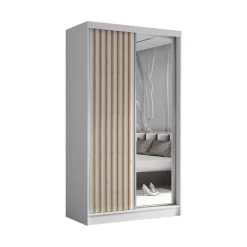 Kleiderschrank Mit Lamellen HELIX Loft Stil Garderobenschrank Schlafzimmer -Möbelhaus 572586709