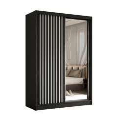 Kleiderschrank Mit Lamellen HELIX Loft Stil Garderobenschrank Schlafzimmer -Möbelhaus 572586841