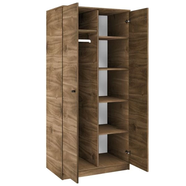 Kleiderschrank Wilma Garderobe Schrank Mehrzweckschrank Hochschrank Schlafzimmer 5 Kleiderschrank Wilma Garderobe Schrank Mehrzweckschrank Hochschrank Schlafzimmer – Bild 3