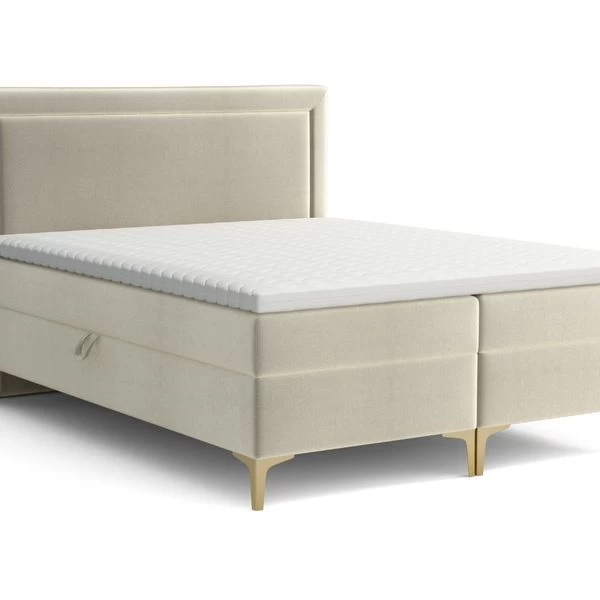 Boxspringbett DUCCAN Continental Bett Im Stoff Dopplebett Auch Im Samt 4 Boxspringbett DUCCAN Continental Bett Im Stoff Dopplebett Auch Im Samt – Bild 2