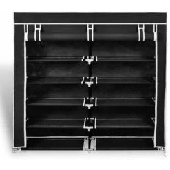 Faltschrank - Campingschrank - Kleiderschrank Faltschrank Camping - 115 X 30 X 108 Cm - Schwarz - Maxxhome -Möbelhaus 58346951 4