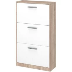 Schuhkipper Gizmo Sonoma/Weiß Vicco