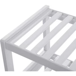 Songmics Schuhregal Aus Bambus Schuhständer Ablageregal Schuhschrank Mit 3 Ebenen Schuhablage Für 12 Paar Schuhe Standregal Weiß 55 X 70 X 25cm LBS13W 10 Songmics Schuhregal Aus Bambus Schuhständer Ablageregal Schuhschrank Mit 3 Ebenen Schuhablage Für 12 Paar Schuhe Standregal Weiß 55 X 70 X 25cm LBS13W -Möbelhaus 6421970 4