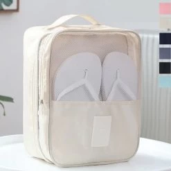 Die Schuhtasche Bietet Platz Für 3 Paar Schuhe Für Reisen Und Den Täglichen Gebrauch.