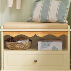 SoBuy FSR123-MI Schuhbank Mit Sitzkissen Garderobenbank Truhenbank Sitzbank Mit Stauraum Dielenbank Schuhtruhe Sitzkommode Schuhregal Mit Sitzbank Schmal Beige BHT Ca.: 60x46x35cm 11 SoBuy FSR123-MI Schuhbank Mit Sitzkissen Garderobenbank Truhenbank Sitzbank Mit Stauraum Dielenbank Schuhtruhe Sitzkommode Schuhregal Mit Sitzbank Schmal Beige BHT Ca.: 60x46x35cm -Möbelhaus 65750312 5