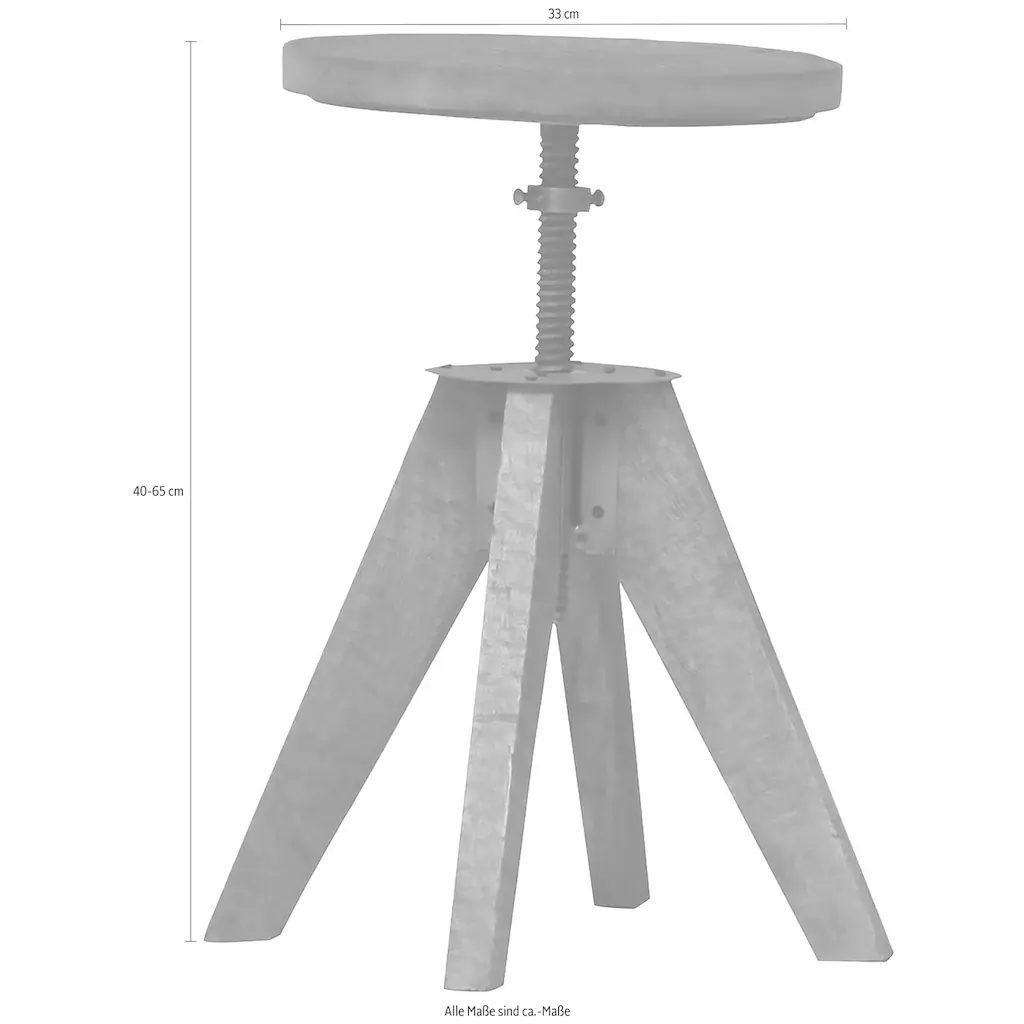 Gutmann Factory Drehhocker »Woodstock« 6 Gutmann Factory Drehhocker »Woodstock« – Bild 4