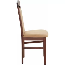 Home Affaire 4-Fußstuhl »Franz«, (Set), 2 St., Microfaser, Bezug Aus Strapazierfähiger Microfaser, Gestell Aus Buche Lackiert -Möbelhaus 70e4ac71dba7a26ba05d492f45918324