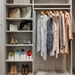 Relaxdays Schuhstapler, 12er Set, Bis Größe 39, Rutschfeste Schuhablage, Kunststoff, Ordnungssystem Für Schuhe, Weiß -Möbelhaus 71298890 5