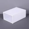 Verdickter Schuhkarton, Transparenter Kunststoff, Clamshell-Schuhregal, Aufbewahrungsbox, Weiß 1 Verdickter Schuhkarton, Transparenter Kunststoff, Clamshell-Schuhregal, Aufbewahrungsbox, Weiß -Möbelhaus 77257250 1