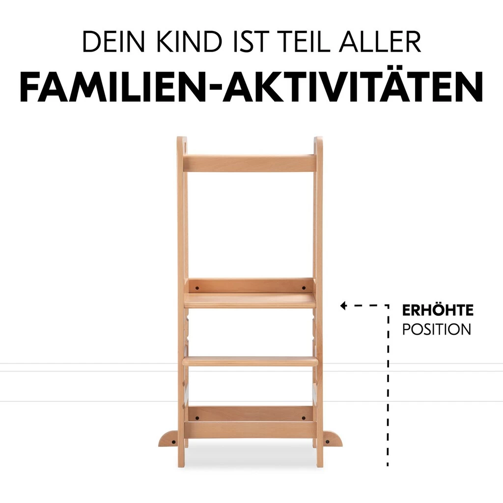 Hauck Stehhilfe »Lernturm Learn N Explore, Natural«, FSC® - Schützt Wald - Weltweit 5 Hauck Stehhilfe »Lernturm Learn N Explore, Natural«, FSC® - Schützt Wald - Weltweit – Bild 3