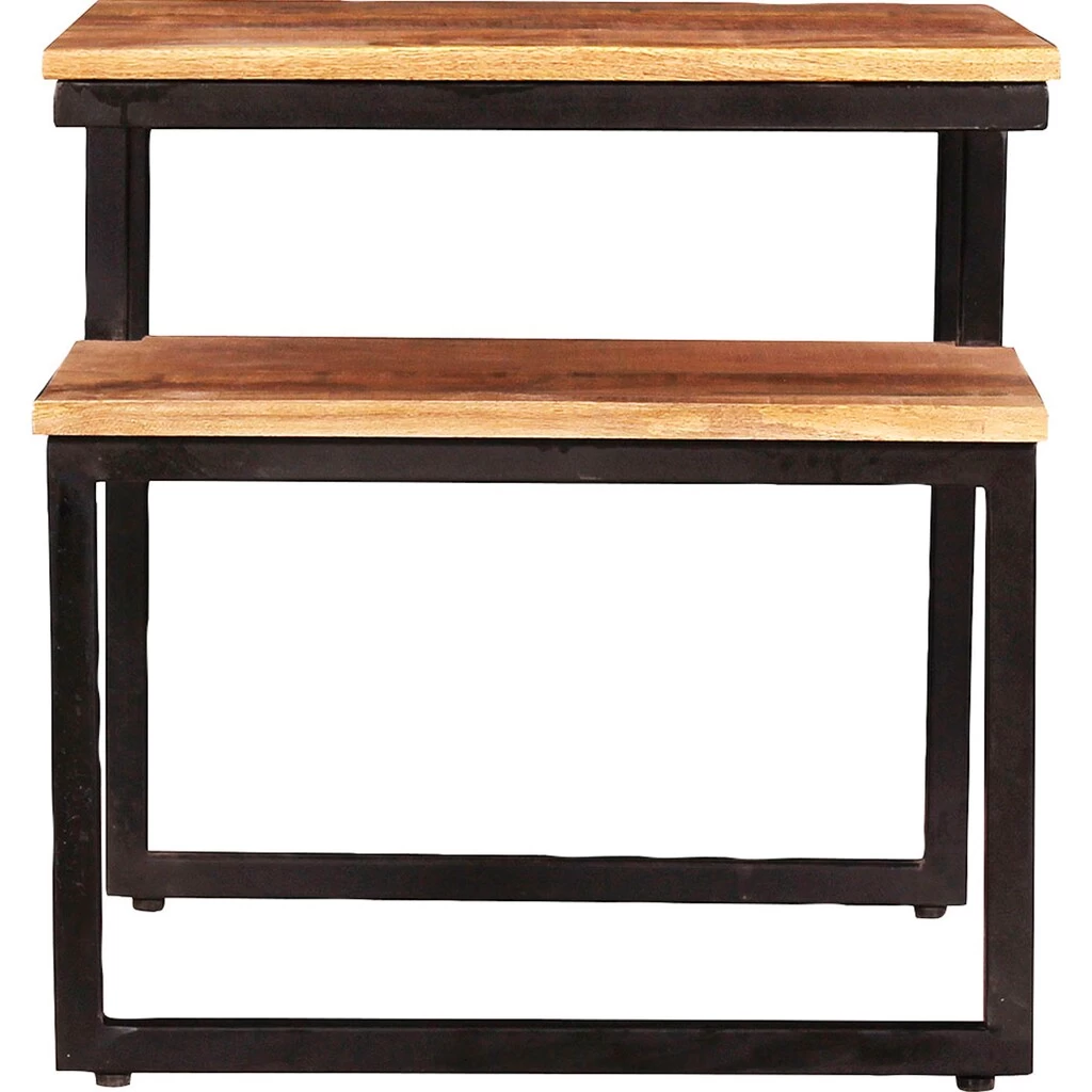 SIT Couchtisch, Gefertigt Aus Natürlichem Mangoholz 3 SIT Couchtisch, Gefertigt Aus Natürlichem Mangoholz – Bild 2