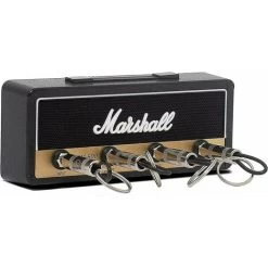 Marshall Key Holder Wall Mounted Jack Rack 2.0 JCM800 Gitarren-Schlüsselhalter Haken Schlüsselhalter Heimbefestigung Mit 4 Schlüsselringen Schlüsselhalter-Set Schwarz (Keyholder Set Black) -Möbelhaus 80410016 5