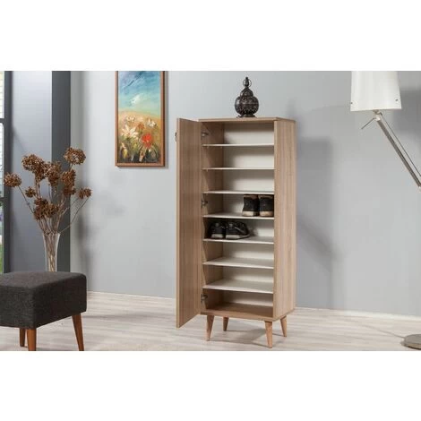 Ironbridge Schuhschrank Mit Quadratischem Muster, Bunt 4 Ironbridge Schuhschrank Mit Quadratischem Muster, Bunt – Bild 2