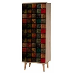 Ironbridge Schuhschrank Mit Quadratischem Muster, Bunt 10 Ironbridge Schuhschrank Mit Quadratischem Muster, Bunt -Möbelhaus 85332905 4