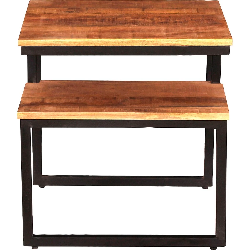 SIT Couchtisch, Gefertigt Aus Natürlichem Mangoholz 4 SIT Couchtisch, Gefertigt Aus Natürlichem Mangoholz – Bild 3