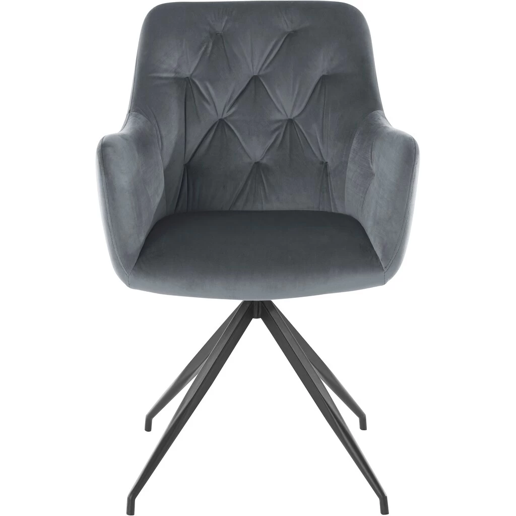 INOSIGN Armlehnstuhl »Tina«, (Set), 2 St., Veloursstoff 6 INOSIGN Armlehnstuhl »Tina«, (Set), 2 St., Veloursstoff – Bild 4