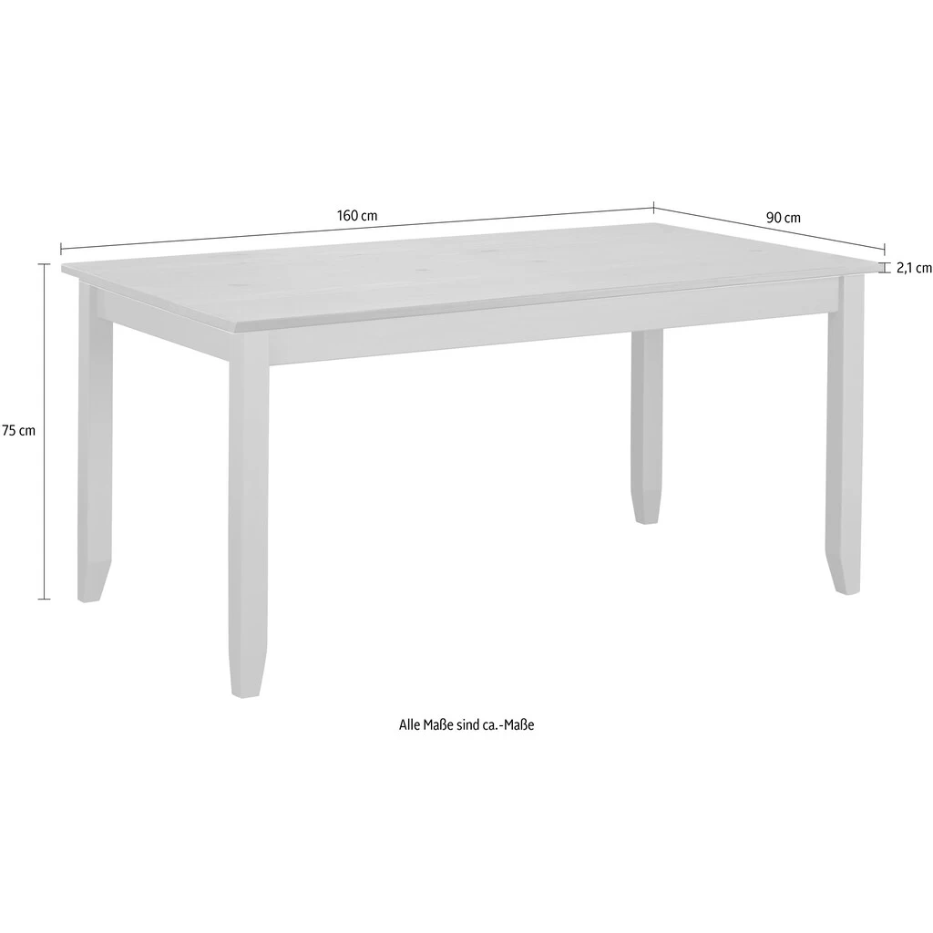 Home Affaire Esstisch »Luzern«, Im Landhaus Stil 8 Home Affaire Esstisch »Luzern«, Im Landhaus Stil – Bild 6