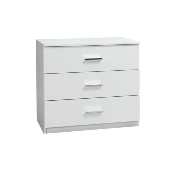 Komplett Schlafzimmer Hochglanz Weiß Mit LED Bett, Schrank, 2 X Nako 8 Komplett Schlafzimmer Hochglanz Weiß Mit LED Bett, Schrank, 2 X Nako – Bild 6